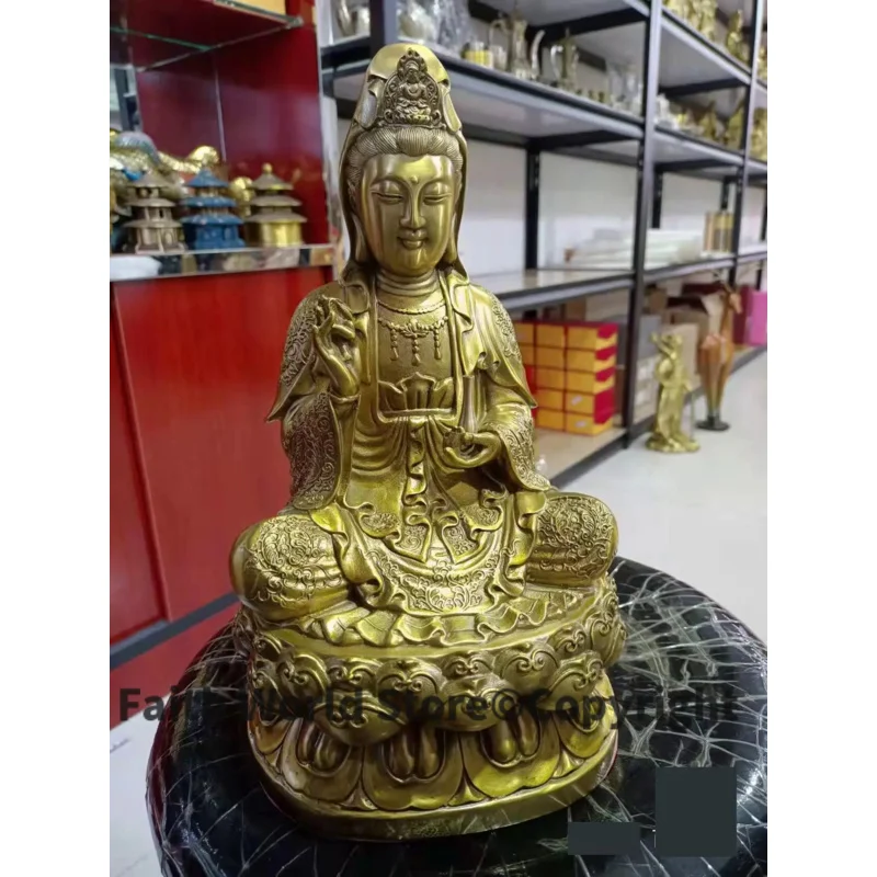 2024 Southeast Asia HOME Company family Worship safety FENG SHUI talisman BRASS Guan yin pusa goddess buddha statue
2024 Southeast Asia HOME Company family Worship safety FENG SHUI talisman BRASS Guan yin pusa goddess buddha statue
