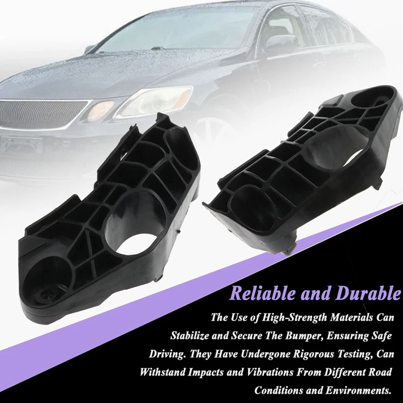 Car Front Left And Right Bumper Cover Bracket Retainer For Lexus GS430 2006-2007 52536-30190, 52535-30210 Accessories
Car Front Left And Right Bumper Cover Bracket Retainer For Lexus GS430 2006-2007 52536-30190, 52535-30210 Accessories