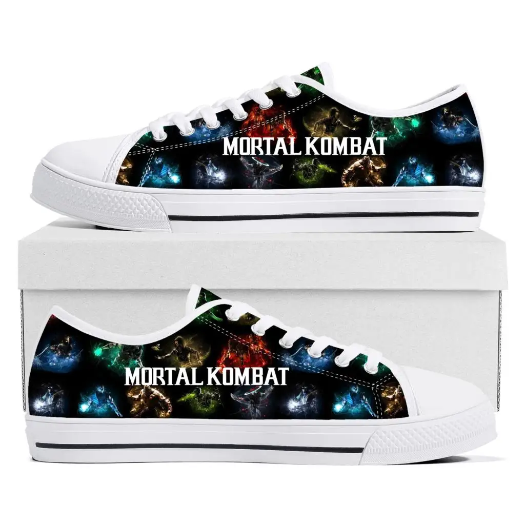 Mortal Kombat Low Top Sneakers Cartoon Game Womens Mens Teenager High Quality Fashion Canvas Sneaker Couple Custom Built Shoes 
Mortal Kombat Low Top Sneakers Cartoon Game Womens Mens Teenager High Quality Fashion Canvas Sneaker Couple Custom Built Shoes