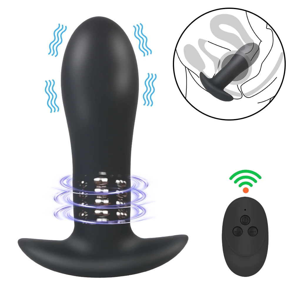 Vibrating Butt Plugs Speed Sex Toys For Man Woman Anal Plug G Spot