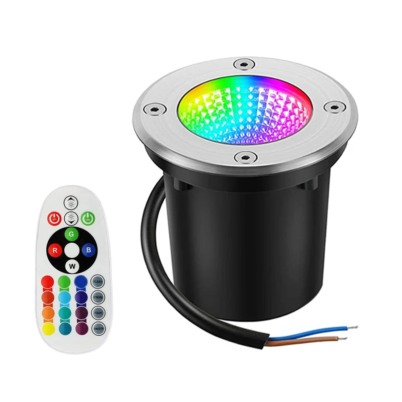 LED Underground Light RGB 6W 10W IP67 Waterproof In Ground Lamp Outdoor Landscape Lighting for Garden Path Deck Steps Stairs
LED Underground Light RGB 6W 10W IP67 Waterproof In Ground Lamp Outdoor Landscape Lighting for Garden Path Deck Steps Stairs