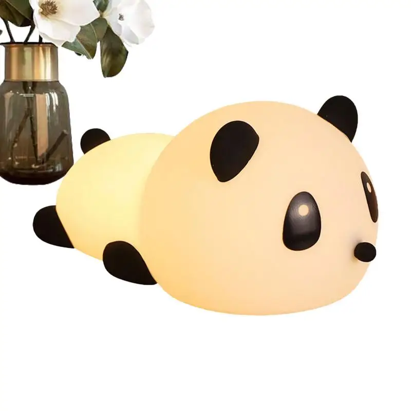 Panda Pat Lamp Rechargeable Silicone Lamp With Cartoon Panda Design Tabletop Ornaments For Living Room Children's Room Bedroom
Panda Pat Lamp Rechargeable Silicone Lamp With Cartoon Panda Design Tabletop Ornaments For Living Room Children's Room Bedroom