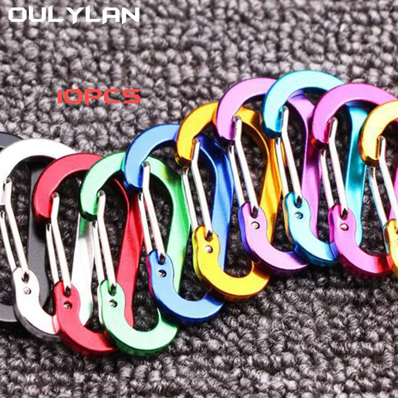 Oulylan Small Carabiner Clips Outdoor Camping Multi Tool Fishing Climbing Accessories Spring Clasp Mountaineering Buckle Hook
Oulylan Small Carabiner Clips Outdoor Camping Multi Tool Fishing Climbing Accessories Spring Clasp Mountaineering Buckle Hook