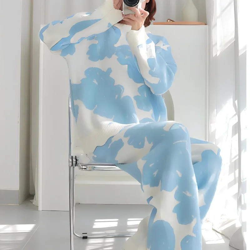

Pajamas Autumn and winter Woman Coral fleece sweet Cloud half velvet intensification Can be worn outside A loungewear set