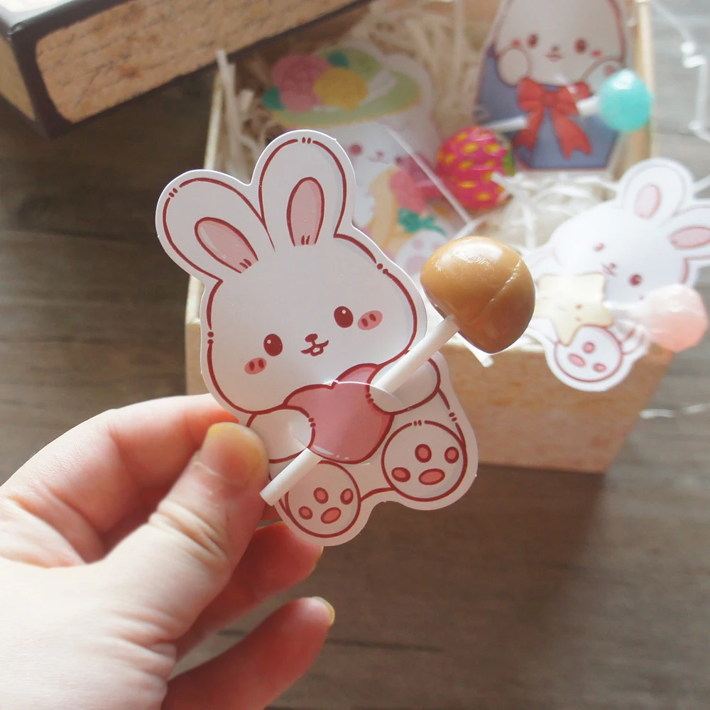Pink Rabbit 25pcs Lollipop Cover for Party Baby Shower Children Birthday Wedding Candy Decorate Christmas Gift Packaging
Pink Rabbit 25pcs Lollipop Cover for Party Baby Shower Children Birthday Wedding Candy Decorate Christmas Gift Packaging
