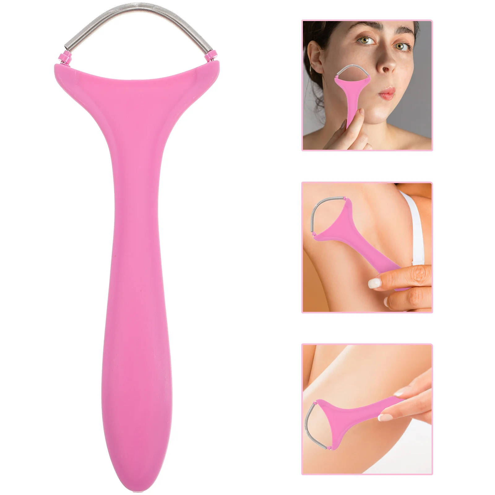 Facial Hair Remover Spring Shaver Mustache Trimmer Portable Face Removal Epilators Manual
Facial Hair Remover Spring Shaver Mustache Trimmer Portable Face Removal Epilators Manual