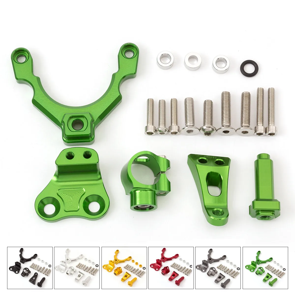 For Kawasaki Z900 Z 900 2017-2021 Motorcycles Steering Stabilize Damper Bracket Mount Support CNC Aluminum Holder Kit Set
For Kawasaki Z900 Z 900 2017-2021 Motorcycles Steering Stabilize Damper Bracket Mount Support CNC Aluminum Holder Kit Set