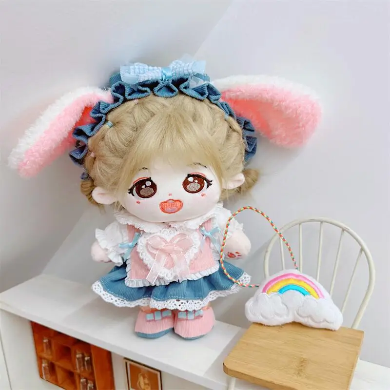 20cm Kawaii Lolita Suit Doll Clothes Cute Stuffed Soft Cotton Naked No Attribute Plush Doll for Girls Kids Fans Collection Gifts
20cm Kawaii Lolita Suit Doll Clothes Cute Stuffed Soft Cotton Naked No Attribute Plush Doll for Girls Kids Fans Collection Gifts