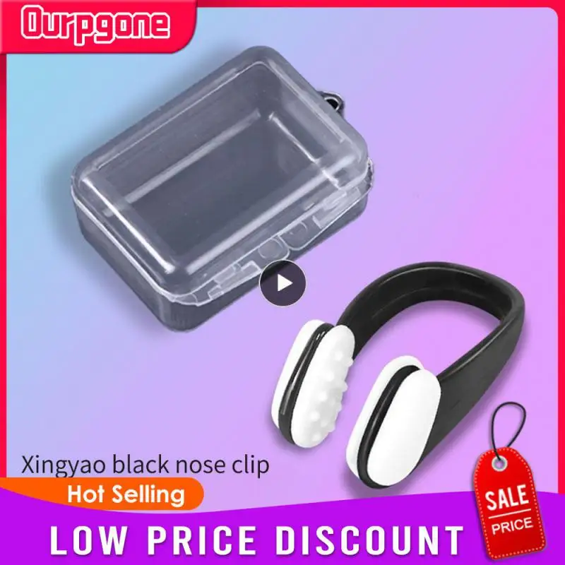 

Swimming Nose Clip Soft Silicone Earplugs Swimmer Unisex Nose Clip Waterproof Swim Accessories for Kids Adults Water Sports