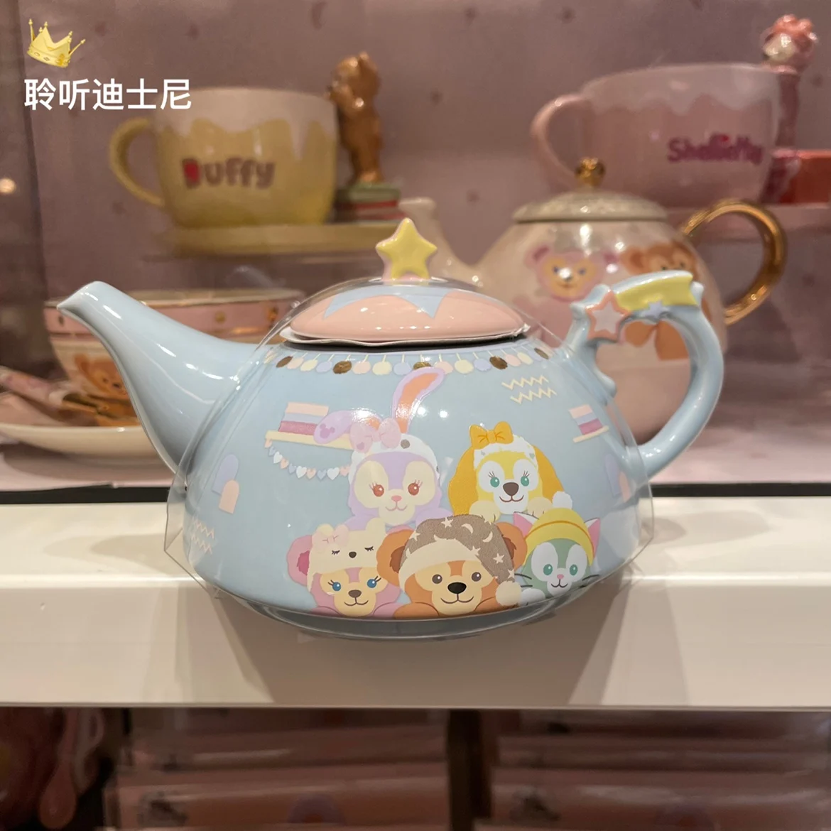 

Disney cartoon Ceramic Bear Duffy kettle Cup Winnie Drinking Cup Donald Duck Cup