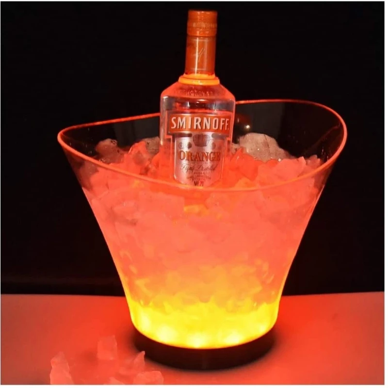 6L/1.6 Gallon Night Club Wine Bar Outdoor Party LED Ice Buckets Plastic Light Glow Champagne Bucket
6L/1.6 Gallon Night Club Wine Bar Outdoor Party LED Ice Buckets Plastic Light Glow Champagne Bucket