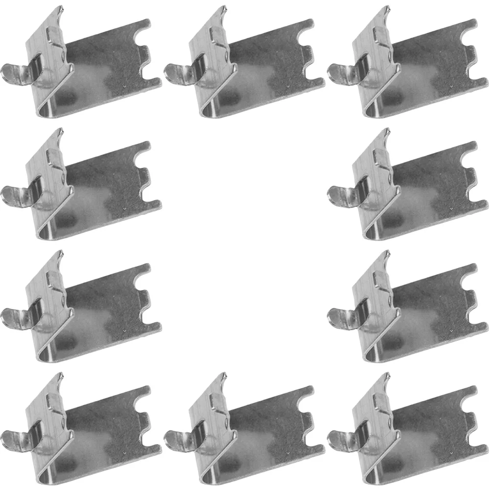 10 Pcs Freezer Shelf Buckle Support Clip Metal Shelves Laminate Square Clips Stainless Steel Glass Clamp Fixing Bracket
10 Pcs Freezer Shelf Buckle Support Clip Metal Shelves Laminate Square Clips Stainless Steel Glass Clamp Fixing Bracket