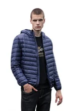 

2022 NEW 2021 Winter Fashion Brand Ultra Light Duck Down Jacket Mens Korean Streetwear Feather Coats Stand Collar Warm Men