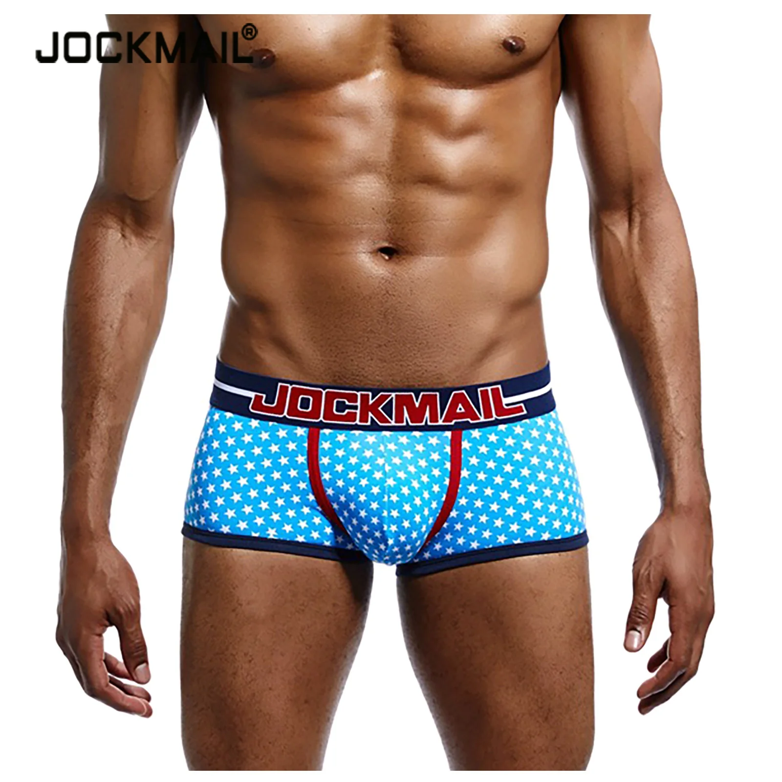 JOCKMAIL Fashion Star Print Boxers For Men Stretch Underwear Sport Fitness Underpants Breathable Soft Panties Male Bikini Brief
JOCKMAIL Fashion Star Print Boxers For Men Stretch Underwear Sport Fitness Underpants Breathable Soft Panties Male Bikini Brief