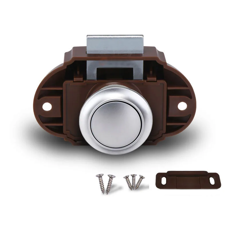 RV Furniture Pearl Chrome Button Lock Hanger Cabinet Press Lock Belt Handle Yacht Cabinets Hardware Drawers Keyless Push Lock
RV Furniture Pearl Chrome Button Lock Hanger Cabinet Press Lock Belt Handle Yacht Cabinets Hardware Drawers Keyless Push Lock