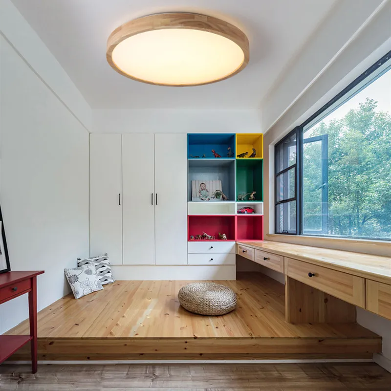Solid Wood Ceiling Lamp Remote Control Ultra Thin Acrylic Lampshade Interior Luces for Living Room Bedroom Decoration LED Light
Solid Wood Ceiling Lamp Remote Control Ultra Thin Acrylic Lampshade Interior Luces for Living Room Bedroom Decoration LED Light