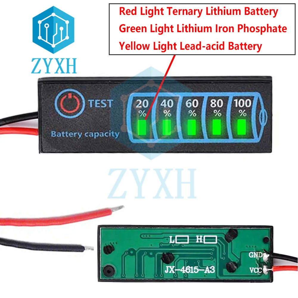 1S-8S Battery Level Indicator Tester Lithium Iron Phosphate Lead-Acid Battery Capacity Display Meter LED Power Display Board
1S-8S Battery Level Indicator Tester Lithium Iron Phosphate Lead-Acid Battery Capacity Display Meter LED Power Display Board