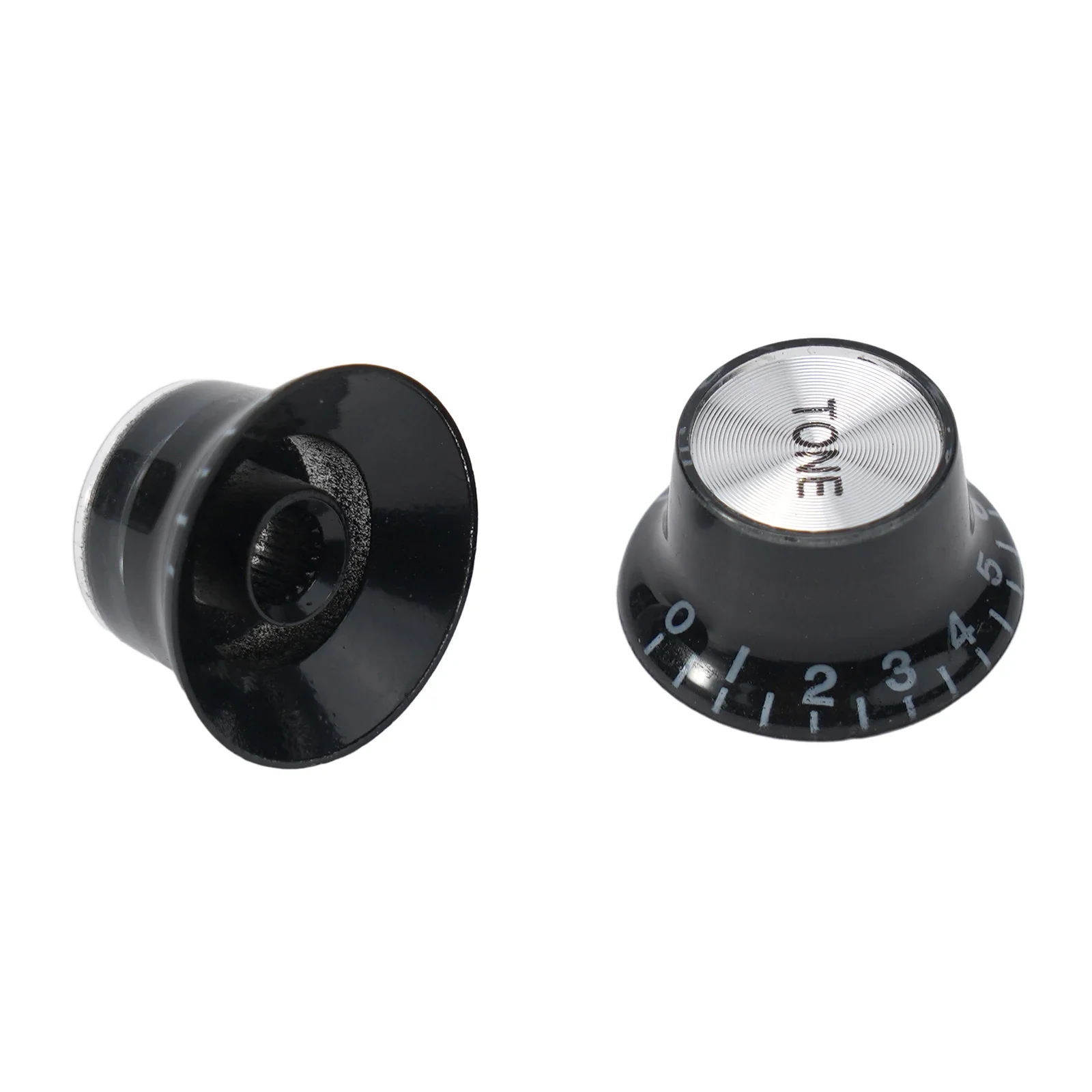 Guitar Knobs 2 Volumes & 2 Tone 4pcs/set Accessories Replacement Speed Control Knobs Top Hat Universal Portable
Guitar Knobs 2 Volumes & 2 Tone 4pcs/set Accessories Replacement Speed Control Knobs Top Hat Universal Portable
