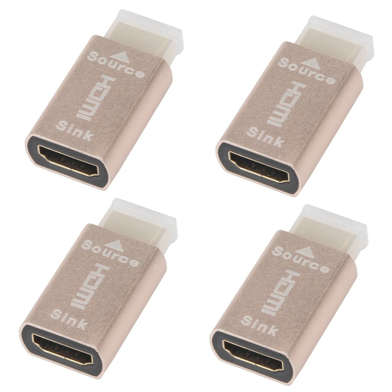 4X Lock Screen Signal Holder KVM HDMI2.0 Virtual Adapter EDID DDC Dummy Plug
4X Lock Screen Signal Holder KVM HDMI2.0 Virtual Adapter EDID DDC Dummy Plug