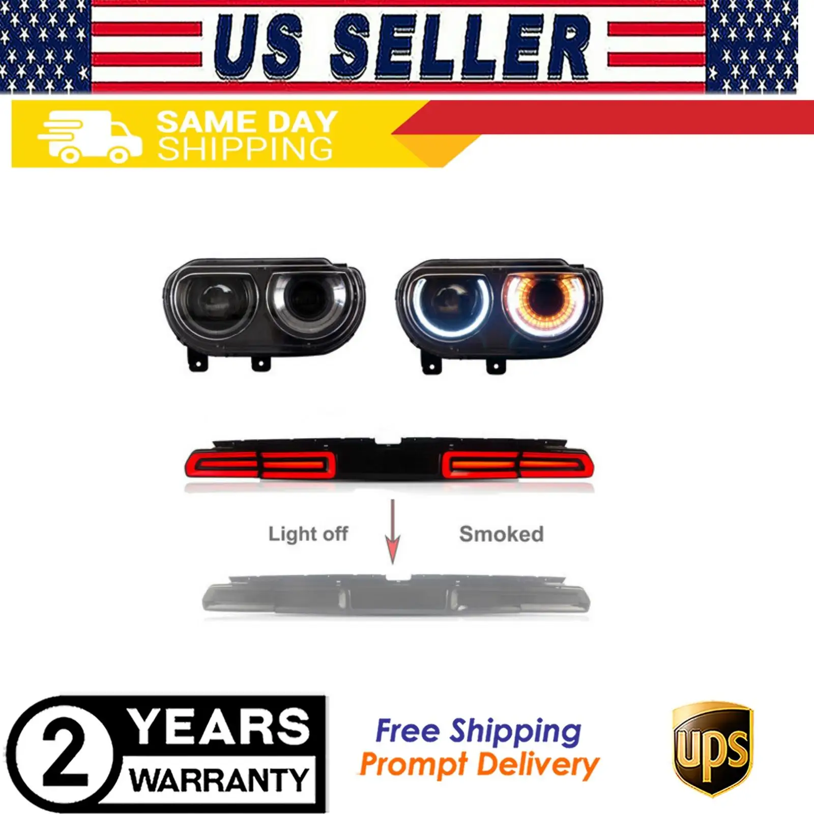 AP01 LED Headlights & Tail Lights Assembly for Dodge Challenger 2008-2014 11401187L 5028778AA 5028780AF 5028780AA 5028780AB 
AP01 LED Headlights & Tail Lights Assembly for Dodge Challenger 2008-2014 11401187L 5028778AA 5028780AF 5028780AA 5028780AB