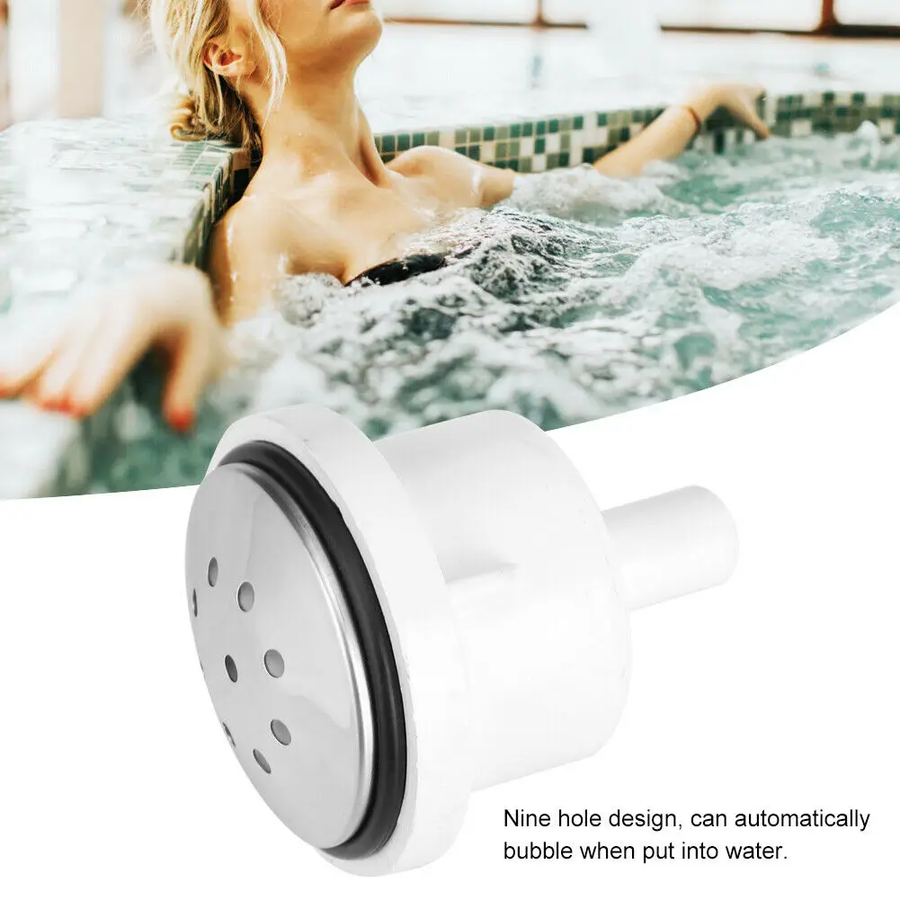 Bathtub Air Jet 5.5x4.8cm 9 Hole Massage Pool Air Bubble Nozzle Automatic Bubble For Family Bathtub And SPA Pool Outdoor Hot Tub
Bathtub Air Jet 5.5x4.8cm 9 Hole Massage Pool Air Bubble Nozzle Automatic Bubble For Family Bathtub And SPA Pool Outdoor Hot Tub