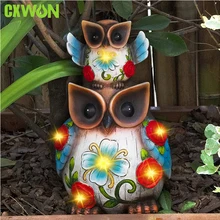 Solar Lights Outdoor Waterproof Smart Light Control Sensor Solar Lamp Resin Owl Small Ornaments Patio Yard Garden Night Light
Solar Lights Outdoor Waterproof Smart Light Control Sensor Solar Lamp Resin Owl Small Ornaments Patio Yard Garden Night Light