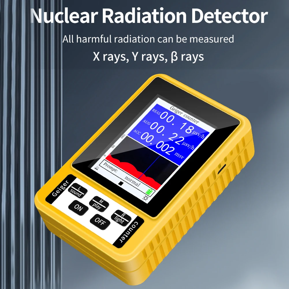 Electromagnetic Nucleaire Radiation Detector Geiger Counter High Sensitivity Wide Marmer Measuring Detectoren Instruments
Electromagnetic Nucleaire Radiation Detector Geiger Counter High Sensitivity Wide Marmer Measuring Detectoren Instruments