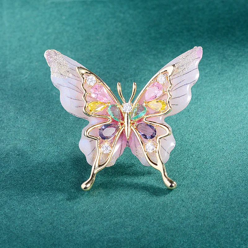2024 New Colorful Butterfly Brooch High-grade Temperament Coat Corsage Women Accessories Cartoon Fashion Clothing Pin
2024 New Colorful Butterfly Brooch High-grade Temperament Coat Corsage Women Accessories Cartoon Fashion Clothing Pin