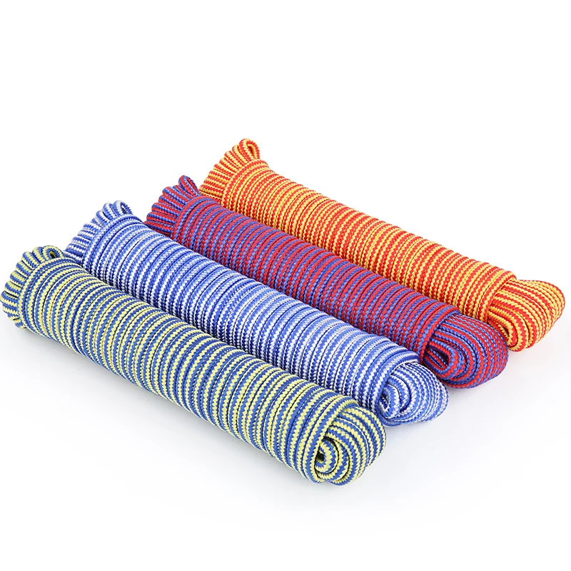 6mmx15m PP Diamond Braided Rope Polypropylene Rope for Outdoor Camping Clothesline
6mmx15m PP Diamond Braided Rope Polypropylene Rope for Outdoor Camping Clothesline