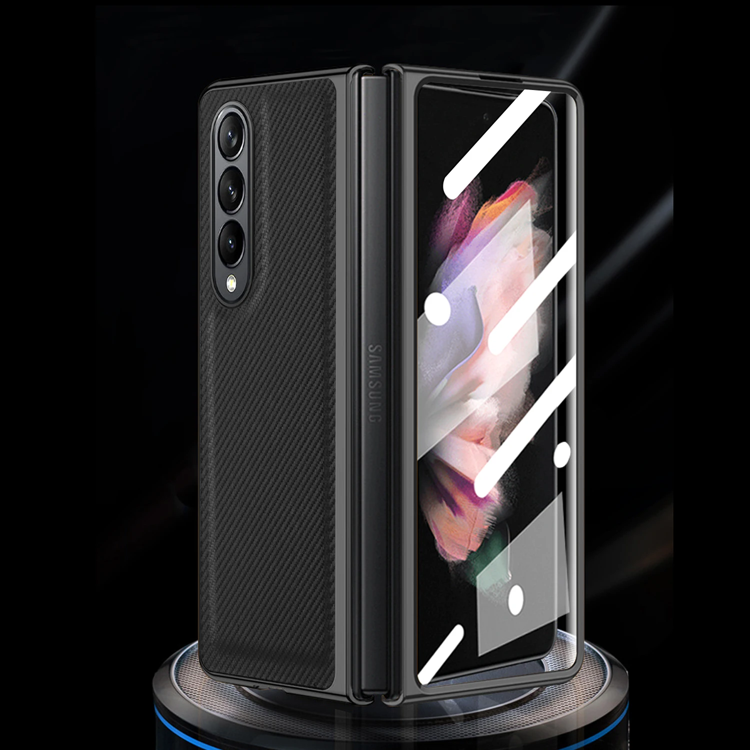 Ударопрочное стекло, защитная пленка, чехол для Samsung Galaxy Z Fold4 5G Fold 4 Fold2 Fold3 Fold 3 2, Матовые чехлы из углеродного волокна
Ударопрочное стекло, защитная пленка, чехол для Samsung Galaxy Z Fold4 5G Fold 4 Fold2 Fold3 Fold 3 2, Матовые чехлы из углеродного волокна