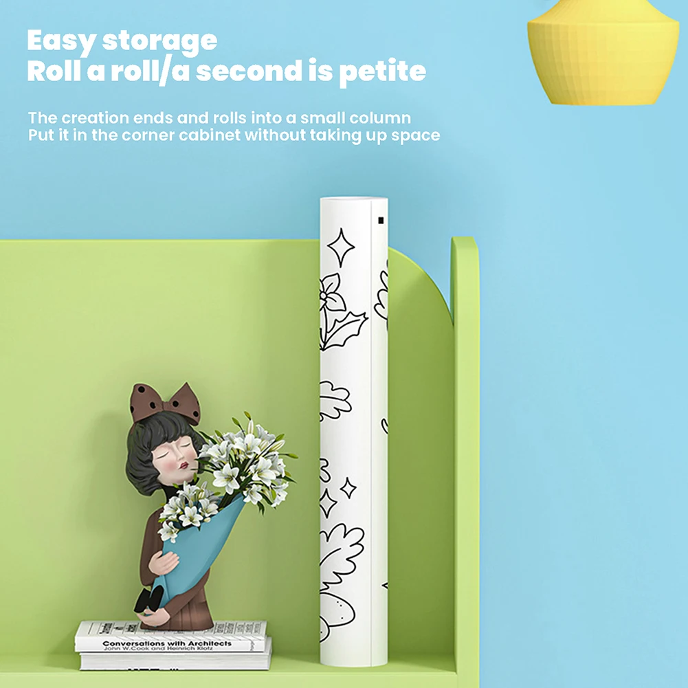 Children's Coloring Painting Paper Long Roll Safe Color Filler Paper Toy For Kids Boys Girls
Children's Coloring Painting Paper Long Roll Safe Color Filler Paper Toy For Kids Boys Girls