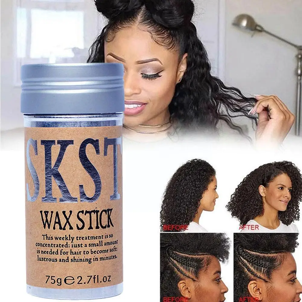 Hairdressing Fixed Wax Stick Broken Hair Styling Long Lasting Not Greasy Hair Finishing Wax Fast Works Gel For Curly Hair M3X4
Hairdressing Fixed Wax Stick Broken Hair Styling Long Lasting Not Greasy Hair Finishing Wax Fast Works Gel For Curly Hair M3X4