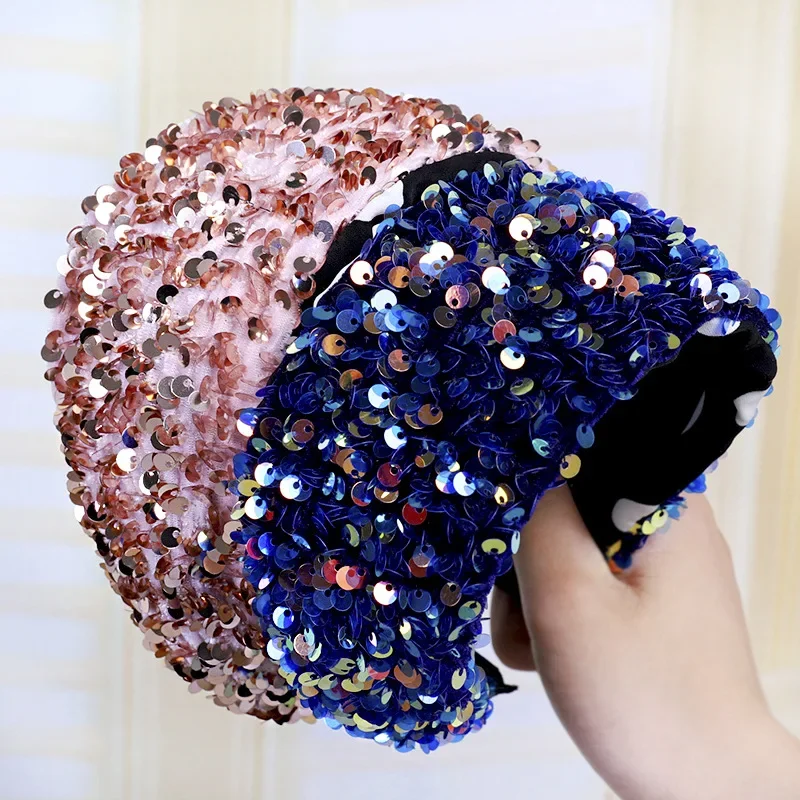 Wide Super flash Sequin Headbands For Women Korea Hair Accessories Flower Headband Crown Hairbands Hair Bow Hairband for Girls 
Wide Super flash Sequin Headbands For Women Korea Hair Accessories Flower Headband Crown Hairbands Hair Bow Hairband for Girls