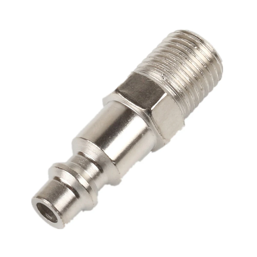 

Parts Quick Adapters Grinders Quick Adapters Male Thread Air Hose Fittings Air Hoses Connector Iron Chrome Plated