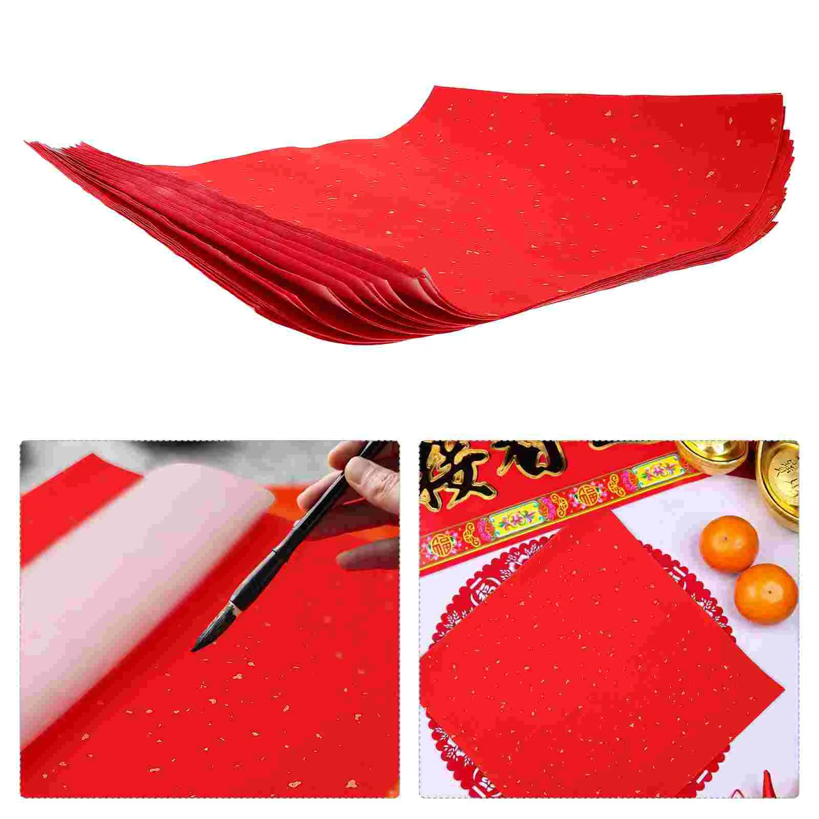 Fu Character Paper Blank Xuan Paper Red Rice Paper Wan Red Fu Character Square Couplet Paper Party Supplies
Fu Character Paper Blank Xuan Paper Red Rice Paper Wan Red Fu Character Square Couplet Paper Party Supplies