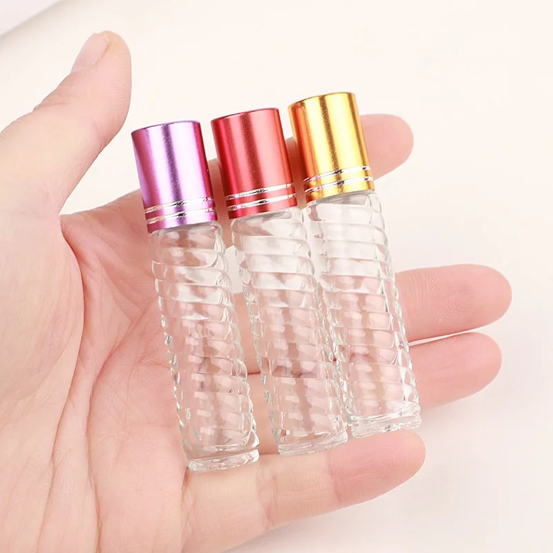 

5ml Perfume Refill Bottle Portable Refillable Transparent Jar Scent Pump Cosmetic Containers Atomizer Travel Dispenser Bottle