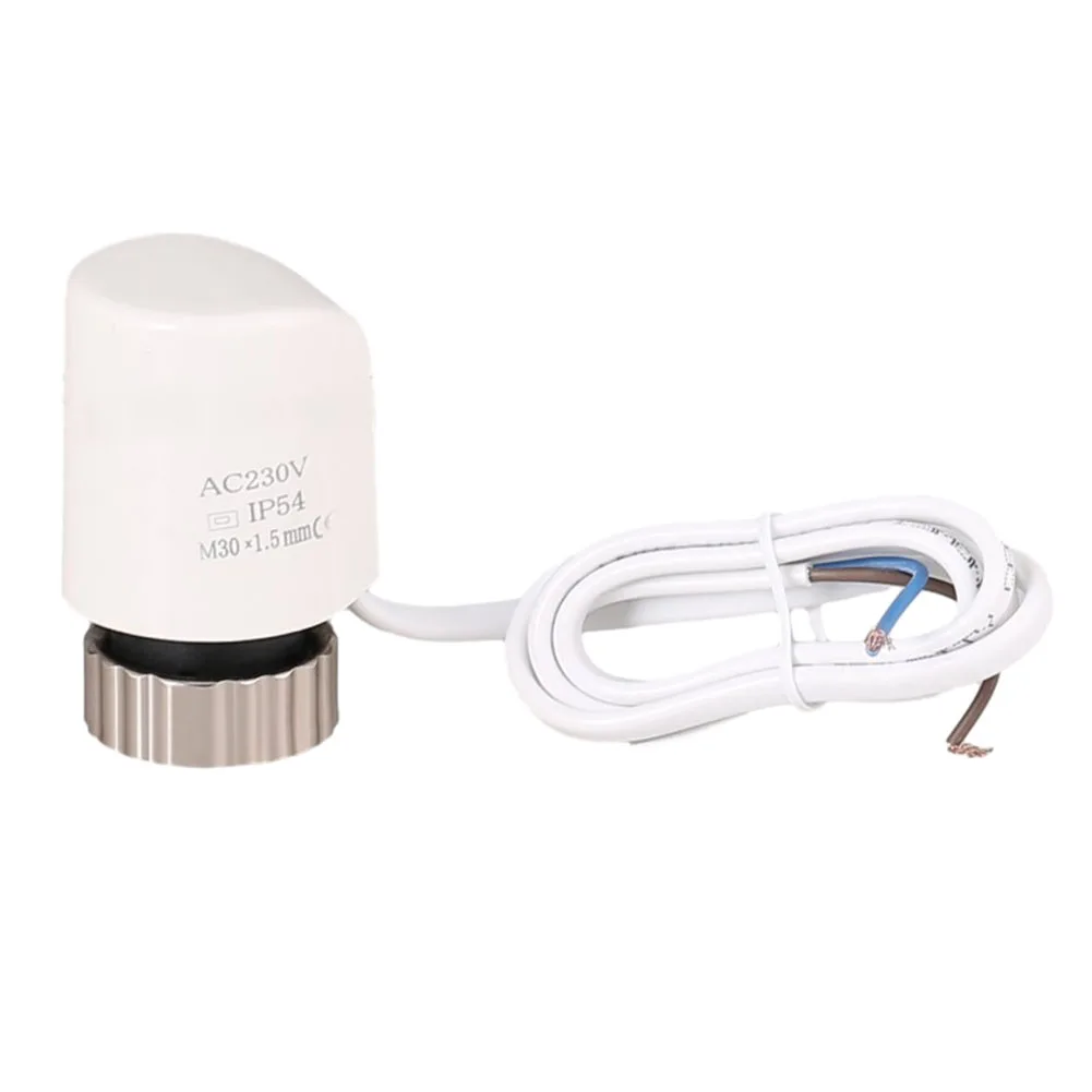1pc Electrothermal Actuator For Floor Heating Radiator Valve M30x1.5 Electric Thermal Actuator AC230V Power Tools Spare Parts
1pc Electrothermal Actuator For Floor Heating Radiator Valve M30x1.5 Electric Thermal Actuator AC230V Power Tools Spare Parts
