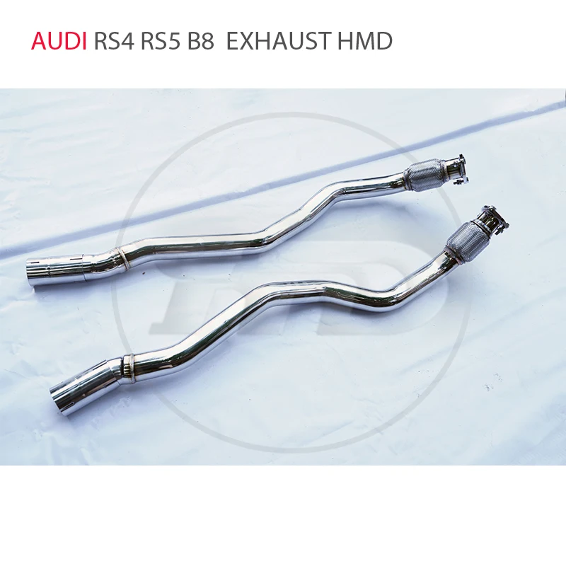 HMD Auto Replacement Parts Front Pipe Exhaust Downpipe for Audi RS4 RS5 B8 Car Accessories Manifold Catalytic Converter Catless
HMD Auto Replacement Parts Front Pipe Exhaust Downpipe for Audi RS4 RS5 B8 Car Accessories Manifold Catalytic Converter Catless