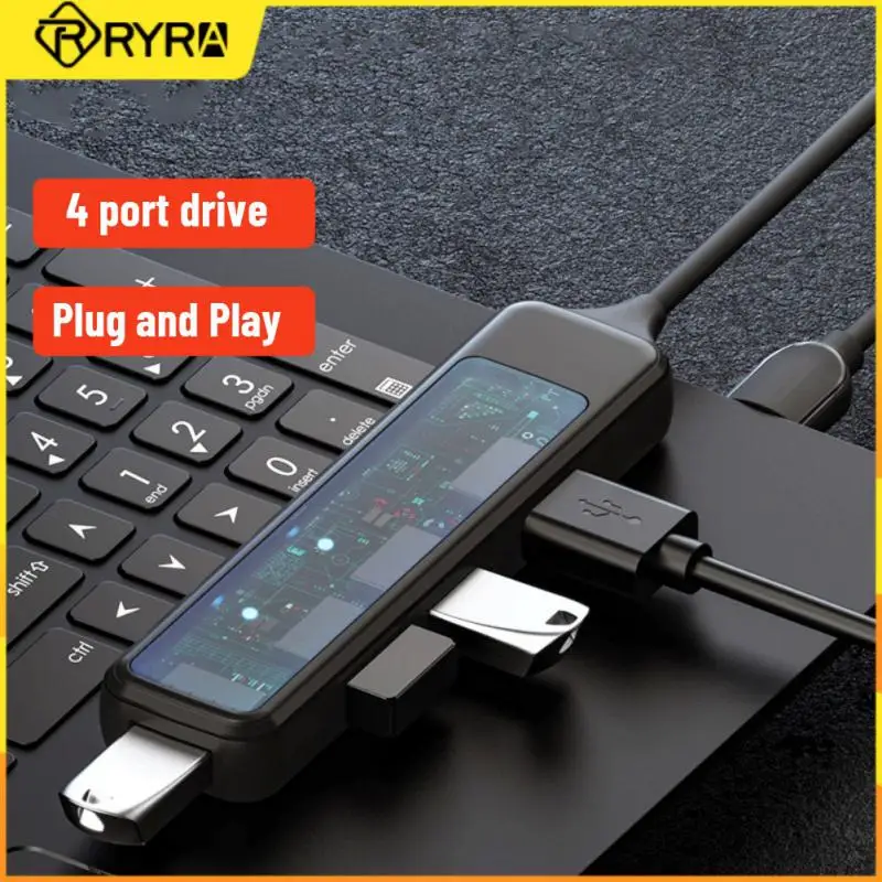 RYRA USB-C 3.0 HUB splitter hub SD/TF card reader one to four docking stations Multifunctional Dock compatible with Win 8/10/11
RYRA USB-C 3.0 HUB splitter hub SD/TF card reader one to four docking stations Multifunctional Dock compatible with Win 8/10/11
