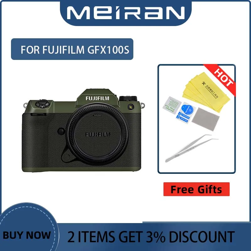 Для Fujifilm GFX100S GFX50 GFX100S II пленка с защитой от царапин для корпуса камеры Защитная пленка для корпуса камеры наклейка 100S
Для Fujifilm GFX100S GFX50 GFX100S II пленка с защитой от царапин для корпуса камеры Защитная пленка для корпуса камеры наклейка 100S
