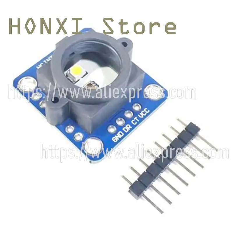 1PCS GY-33 TCS34725 color induction identification sensor serial port module replacement TCS230 TCS3200
1PCS GY-33 TCS34725 color induction identification sensor serial port module replacement TCS230 TCS3200