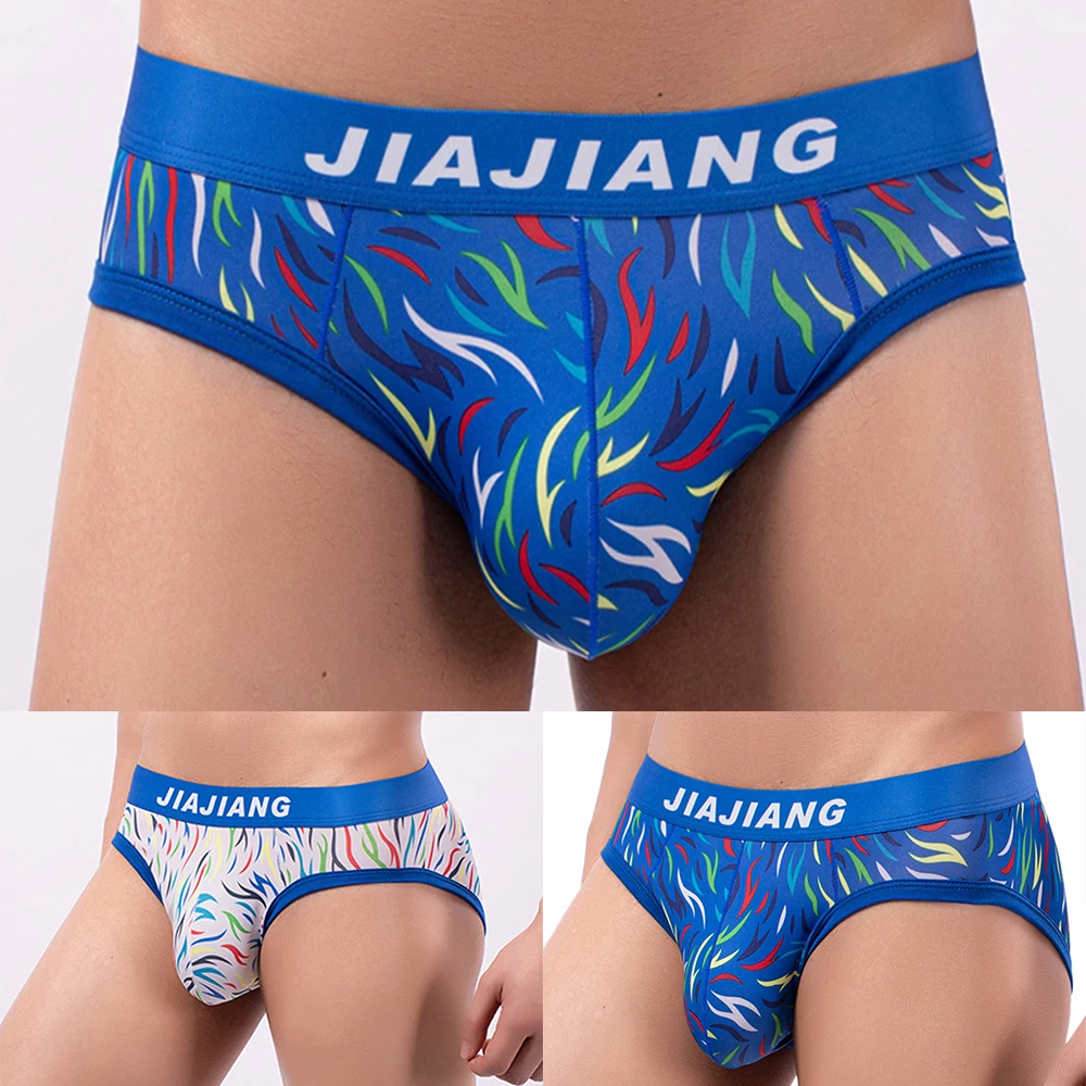 2022 Men Sexy Print Ice Silk Bulge Pouch Breifs Stretch Comfortable Underwear Thong T-back Convex Pouch Underpants Underpant
2022 Men Sexy Print Ice Silk Bulge Pouch Breifs Stretch Comfortable Underwear Thong T-back Convex Pouch Underpants Underpant