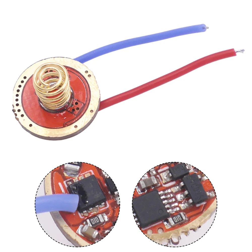 5A 3V Flashlight LED Driver 17mm 5 Mode Circuit Board For XHP50.2 MKR XHP70.2 With Temperature Control DIY Flashlight Torch LED
5A 3V Flashlight LED Driver 17mm 5 Mode Circuit Board For XHP50.2 MKR XHP70.2 With Temperature Control DIY Flashlight Torch LED