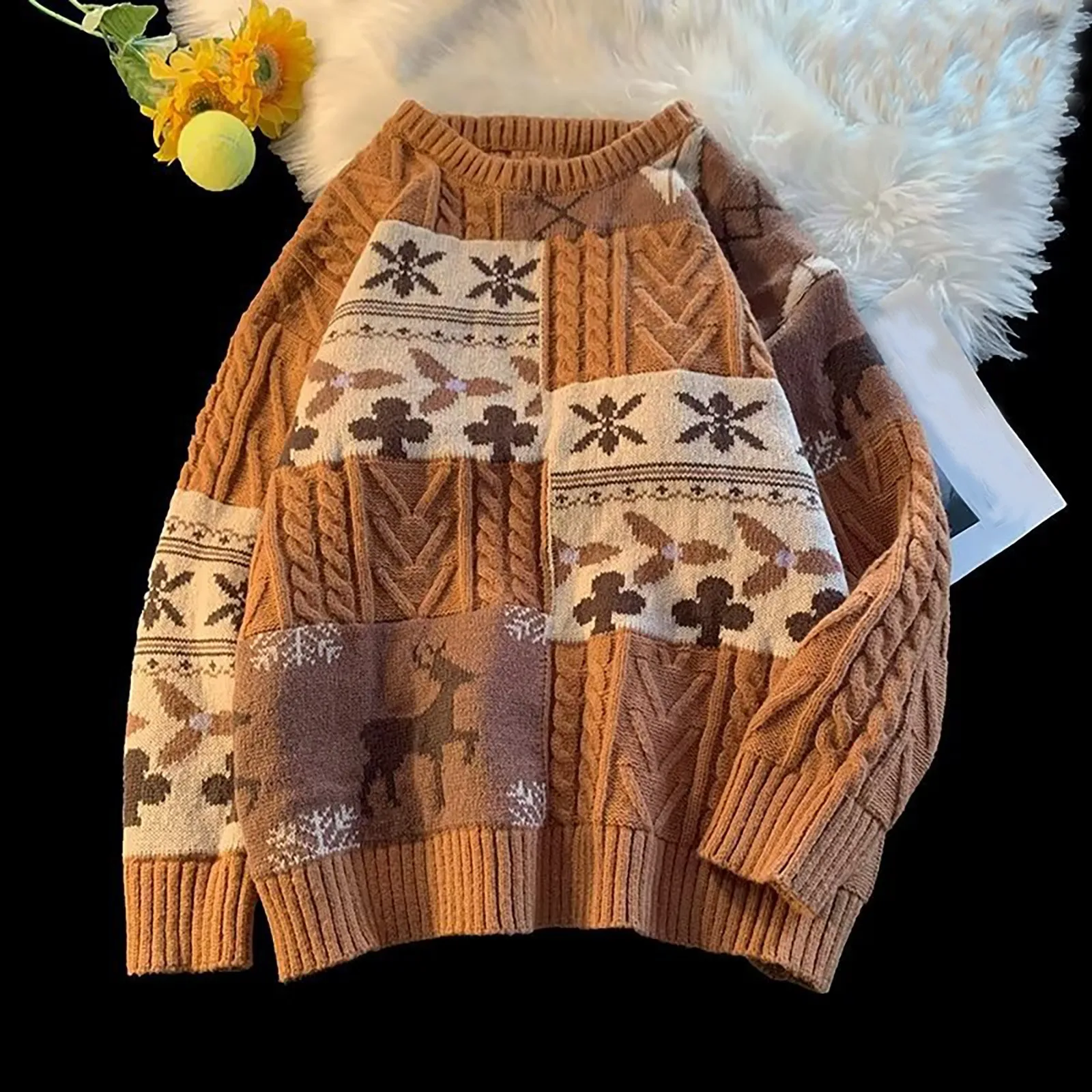 Sweater Autumn Winter Clothes Long Sleeve Tops Warm Fashion Jumper Men Knitted Sweaters Fleece High Quality Pullover Knitwears
Sweater Autumn Winter Clothes Long Sleeve Tops Warm Fashion Jumper Men Knitted Sweaters Fleece High Quality Pullover Knitwears