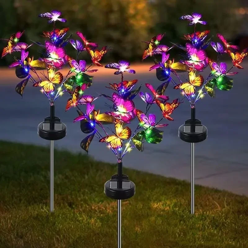 LED Solar Butterfly Outdoor Lighting Stair Fence Patio Garden Decor Courtyard Villa Driveway Path Balcony Solar Lights Lawn Lamp
LED Solar Butterfly Outdoor Lighting Stair Fence Patio Garden Decor Courtyard Villa Driveway Path Balcony Solar Lights Lawn Lamp