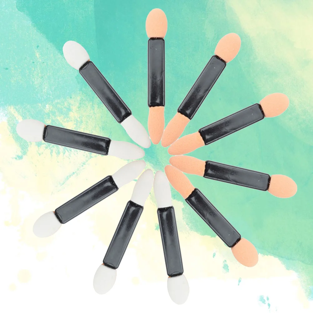 50pcs Dual Sided Eye Shadow Sponge Applicator Portable Eye Shadow Brush Makeup Tool for Women Girls
50pcs Dual Sided Eye Shadow Sponge Applicator Portable Eye Shadow Brush Makeup Tool for Women Girls