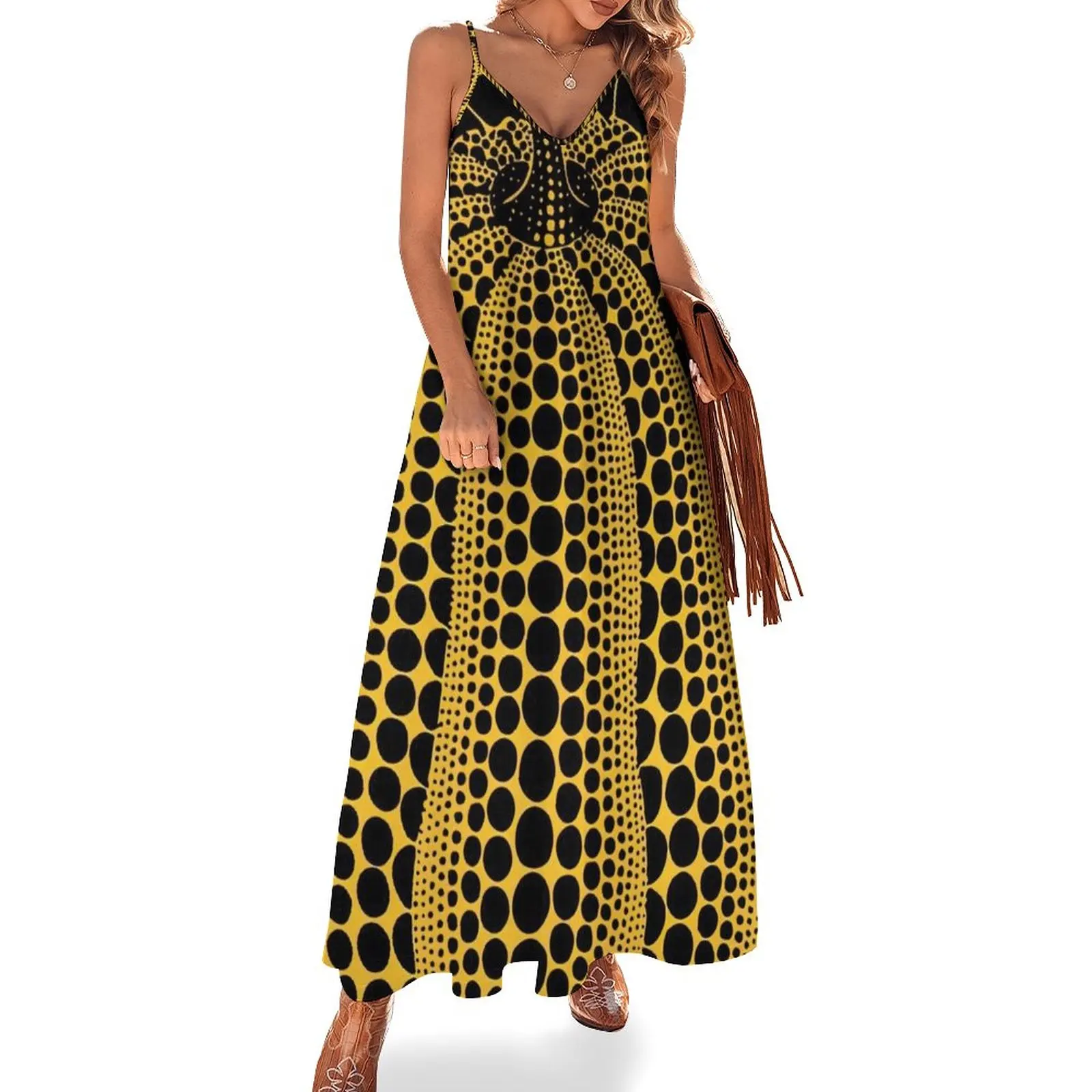 Yayoi Kusama - Pumpkin Tokyo 1998 Sleeveless Dress summer dress women's summer clothing 2024 summer dress woman 2024 trendy
Yayoi Kusama - Pumpkin Tokyo 1998 Sleeveless Dress summer dress women's summer clothing 2024 summer dress woman 2024 trendy