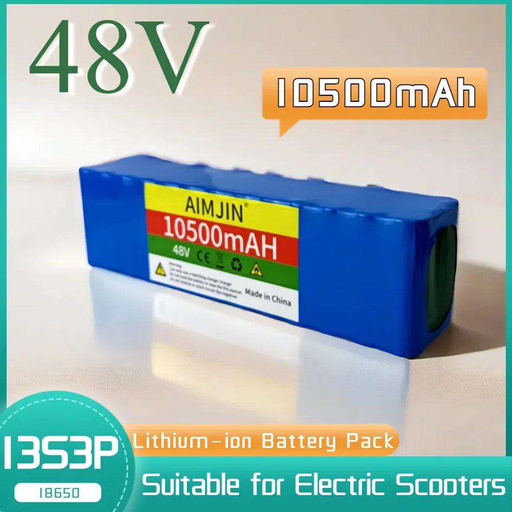 18650 13S3P 48V 10500mAh Lithium-ion Battery Pack Built in BMS Suitable for Electric Scooter Bicycle Battery
18650 13S3P 48V 10500mAh Lithium-ion Battery Pack Built in BMS Suitable for Electric Scooter Bicycle Battery