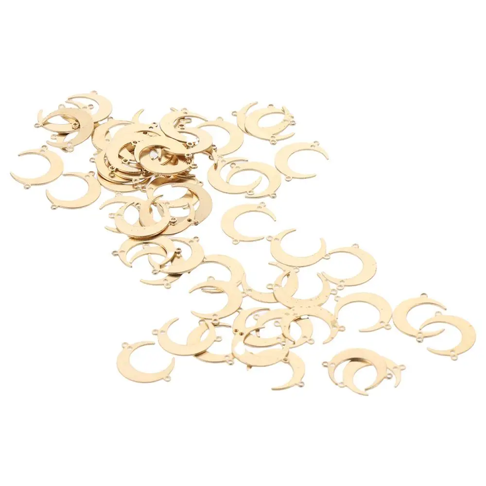 gold Moon Connectors stainless steel Moon Shape Connectors Connectors 18K Gold Handmade Crafts Lovers
gold Moon Connectors stainless steel Moon Shape Connectors Connectors 18K Gold Handmade Crafts Lovers