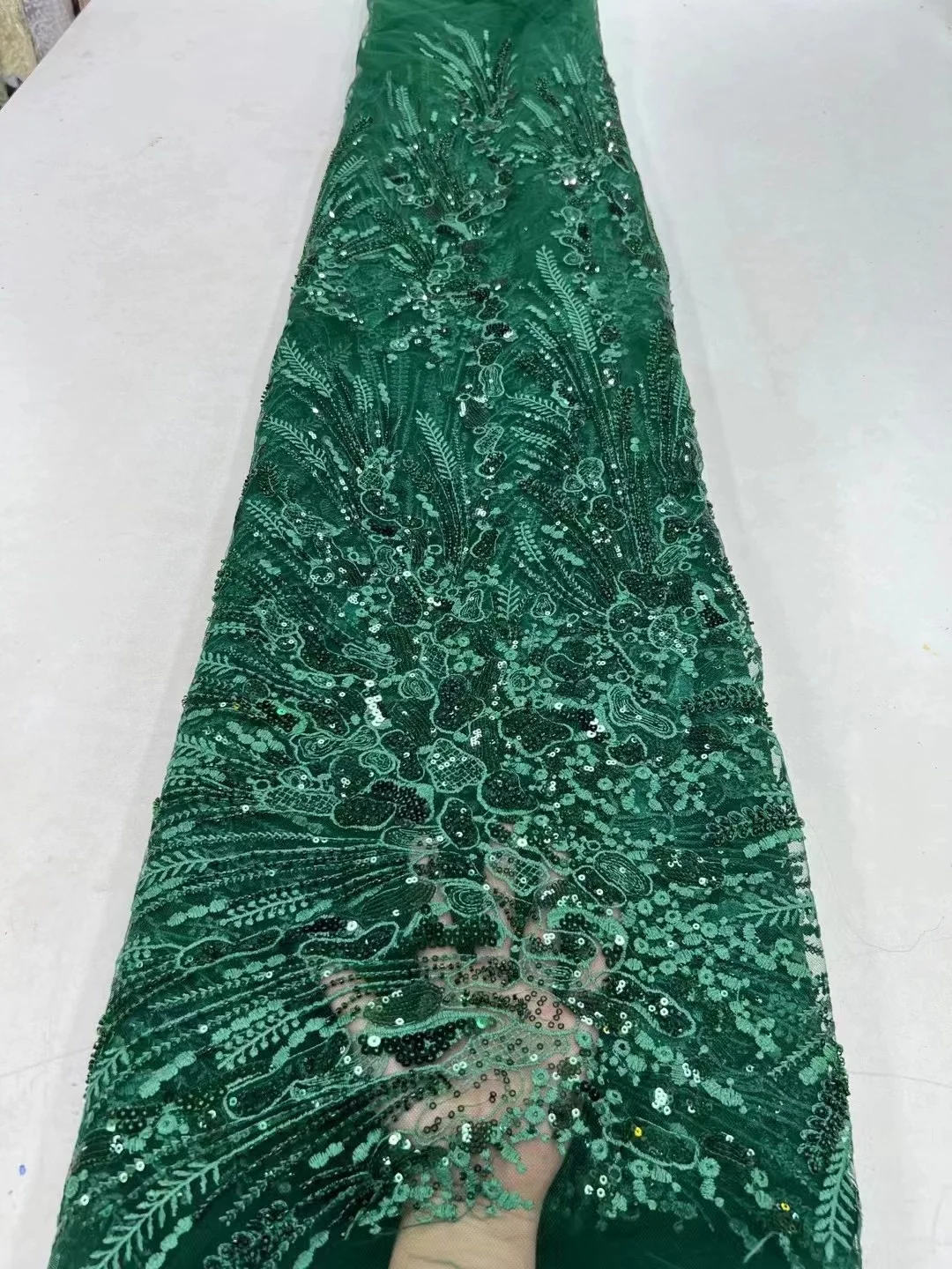 New arrival Hand-Made African 3D Lace Fabric 2023 Green High Quality French Tulle Net Special Sequins Beads For Nigeria Wedding
New arrival Hand-Made African 3D Lace Fabric 2023 Green High Quality French Tulle Net Special Sequins Beads For Nigeria Wedding